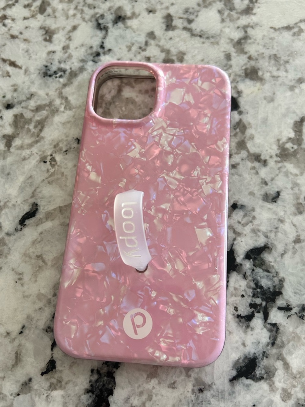Loopy Pink Pearl 14 Phone Case